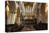Interior of Hexham Abbey, Northumberland, 2010-Peter Thompson-Stretched Canvas