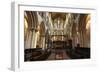 Interior of Hexham Abbey, Northumberland, 2010-Peter Thompson-Framed Photographic Print