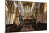 Interior of Hexham Abbey, Northumberland, 2010-Peter Thompson-Mounted Photographic Print