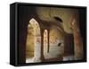 Interior of Hidden Church-null-Framed Stretched Canvas
