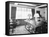 Interior of Home with Early Radio-null-Framed Stretched Canvas