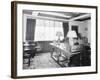 Interior of Home with Early Radio-null-Framed Photographic Print