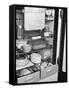 Interior of Hotpoint Refrigerator Prototype-null-Framed Stretched Canvas