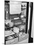 Interior of Hotpoint Refrigerator Prototype-null-Mounted Photographic Print