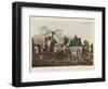 Interior of Hougoumont-James Rouse-Framed Giclee Print