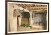 Interior of House, Isleta Pueblo, New Mexico-null-Framed Art Print