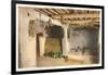 Interior of House, Isleta Pueblo, New Mexico-null-Framed Art Print