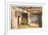 Interior of House, Isleta Pueblo, New Mexico-null-Framed Premium Giclee Print
