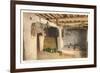 Interior of House, Isleta Pueblo, New Mexico-null-Framed Premium Giclee Print