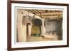 Interior of House, Isleta Pueblo, New Mexico-null-Framed Premium Giclee Print