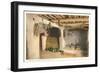 Interior of House, Isleta Pueblo, New Mexico-null-Framed Art Print