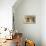 Interior of House, Isleta Pueblo, New Mexico-null-Mounted Art Print displayed on a wall
