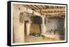 Interior of House, Isleta Pueblo, New Mexico-null-Framed Stretched Canvas