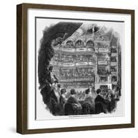 Interior of Italian Opera House-null-Framed Giclee Print