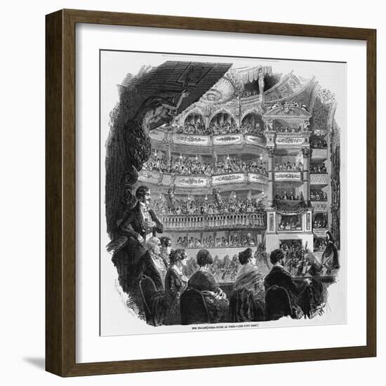 Interior of Italian Opera House-null-Framed Giclee Print