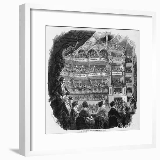 Interior of Italian Opera House-null-Framed Giclee Print