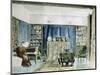 Interior of Kelmscott Manor (W/C on Paper)-William Morris-Mounted Giclee Print