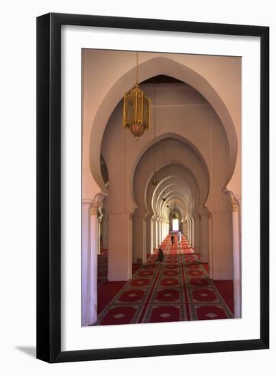 Interior of Koutoubia Mosque, Marrakech, Morocco, North Africa, Africa-Neil Farrin-Framed Photographic Print