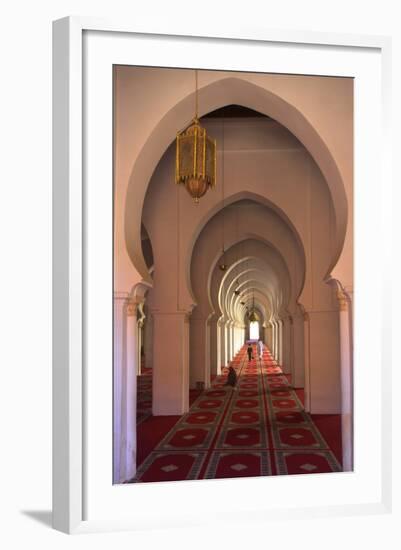 Interior of Koutoubia Mosque, Marrakech, Morocco, North Africa, Africa-Neil Farrin-Framed Photographic Print