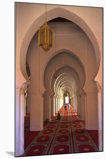 Interior of Koutoubia Mosque, Marrakech, Morocco, North Africa, Africa-Neil Farrin-Mounted Photographic Print