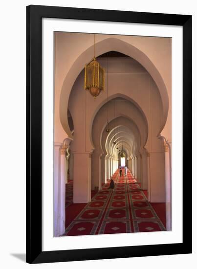 Interior of Koutoubia Mosque, Marrakech, Morocco, North Africa, Africa-Neil Farrin-Framed Photographic Print