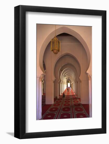 Interior of Koutoubia Mosque, Marrakech, Morocco, North Africa, Africa-Neil Farrin-Framed Photographic Print