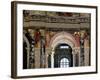 Interior of Kunsthistorisches Museum, Vienna, Figures of Ancient Greece and Ancient Egypt-Gustav Klimt-Framed Giclee Print