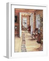 Interior of L. Panteleev's House in Murmanov, 1913-Anna Nikolaeva Karinskaya-Framed Giclee Print