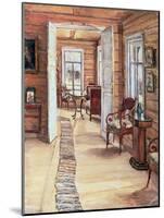 Interior of L. Panteleev's House in Murmanov, 1913-Anna Nikolaeva Karinskaya-Mounted Giclee Print