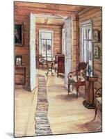 Interior of L. Panteleev's House in Murmanov, 1913-Anna Nikolaeva Karinskaya-Mounted Giclee Print