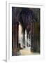 Interior of Lincoln Cathedral, 1924-1926-FP Dickinson-Framed Giclee Print