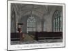 Interior of Lincoln's Inn Chapel, London, 1811-Pals-Mounted Giclee Print