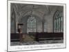 Interior of Lincoln's Inn Chapel, London, 1811-Pals-Mounted Giclee Print