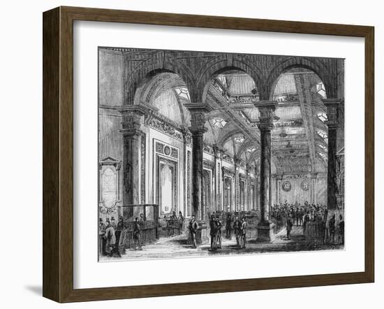 Interior of Lloyd's of London-English School-Framed Giclee Print