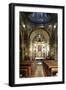 Interior of Lluc Monastery Church, Mallorca, Spain-Peter Thompson-Framed Photographic Print