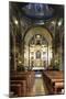 Interior of Lluc Monastery Church, Mallorca, Spain-Peter Thompson-Mounted Photographic Print