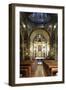 Interior of Lluc Monastery Church, Mallorca, Spain-Peter Thompson-Framed Photographic Print