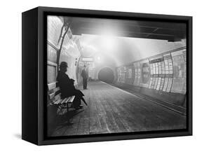 Interior of London Subway-null-Framed Stretched Canvas