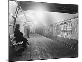 Interior of London Subway-null-Mounted Photographic Print