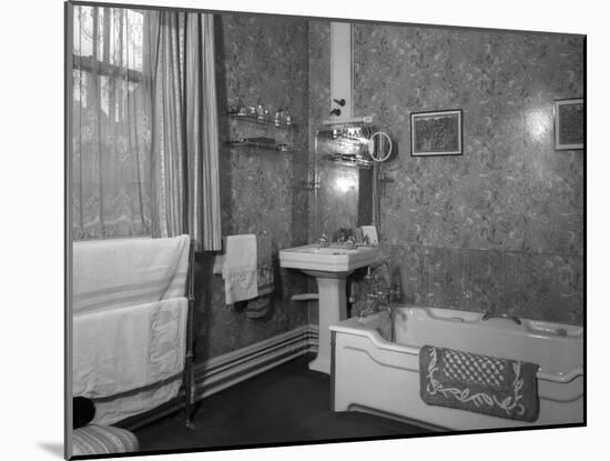 Interior of Louis Kentner's House-Madame Yevonde-Mounted Photographic Print
