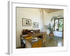 Interior of Luxury Hotel, Formerly Ian Fleming's House, Goldeneye, St. Mary-Sergio Pitamitz-Framed Photographic Print