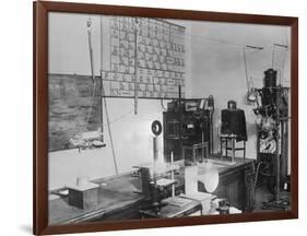 Interior of Madame Curie's Laboratory-null-Framed Photographic Print