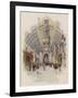 Interior of Manufactures and Liberal Arts Building-null-Framed Giclee Print