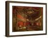 Interior of Marie Antoinette's Petit Trianon Theatre-Anton Ivanovic Ivanov-Framed Giclee Print