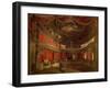 Interior of Marie Antoinette's Petit Trianon Theatre-Anton Ivanovic Ivanov-Framed Giclee Print