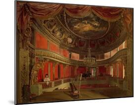 Interior of Marie Antoinette's Petit Trianon Theatre-Anton Ivanovic Ivanov-Mounted Giclee Print