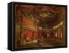 Interior of Marie Antoinette's Petit Trianon Theatre-Anton Ivanovic Ivanov-Framed Stretched Canvas