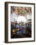 Interior of Markthal, Westnieuwland, Rotterdam, Netherlands, Europe-Ben Pipe-Framed Photographic Print