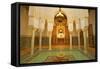 Interior of Mausoleum of Moulay Ismail, Meknes, Morocco, North Africa, Africa-Neil-Framed Stretched Canvas