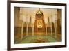 Interior of Mausoleum of Moulay Ismail, Meknes, Morocco, North Africa, Africa-Neil-Framed Photographic Print